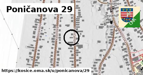 Poničanova 29, Košice