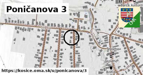 Poničanova 3, Košice