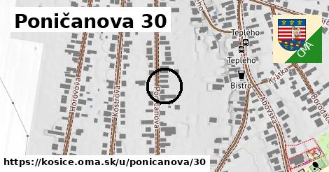 Poničanova 30, Košice