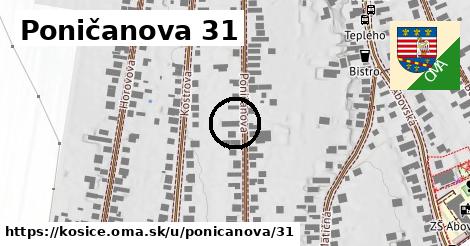 Poničanova 31, Košice