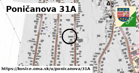 Poničanova 31A, Košice