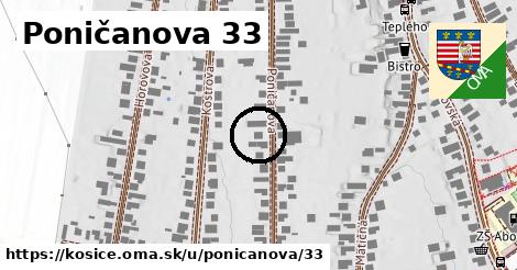 Poničanova 33, Košice