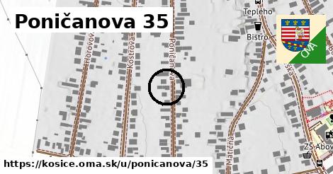 Poničanova 35, Košice