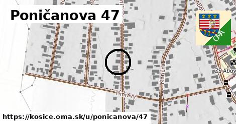 Poničanova 47, Košice