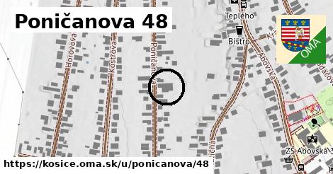 Poničanova 48, Košice