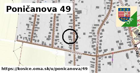 Poničanova 49, Košice