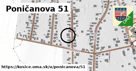 Poničanova 51, Košice