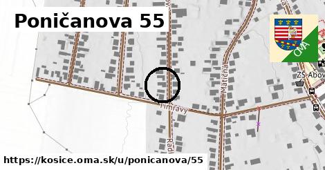 Poničanova 55, Košice