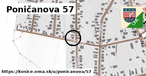 Poničanova 57, Košice