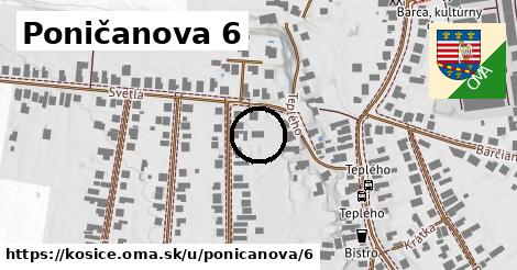 Poničanova 6, Košice