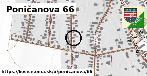 Poničanova 66, Košice