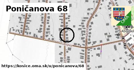 Poničanova 68, Košice
