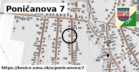 Poničanova 7, Košice