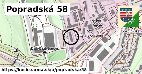 Popradská 58, Košice