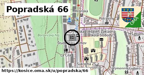 Popradská 66, Košice