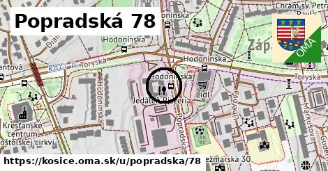 Popradská 78, Košice