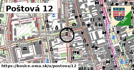 Poštová 12, Košice