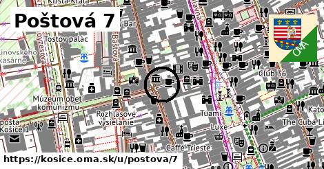 Poštová 7, Košice