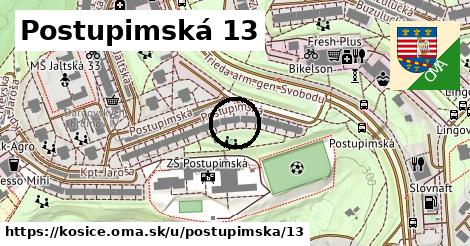 Postupimská 13, Košice