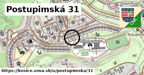 Postupimská 31, Košice