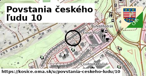 Povstania českého ľudu 10, Košice