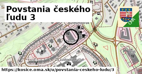 Povstania českého ľudu 3, Košice