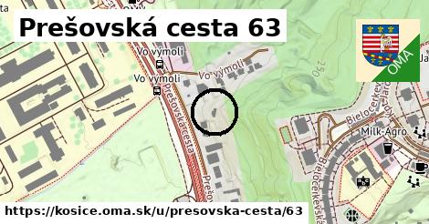 Prešovská cesta 63, Košice