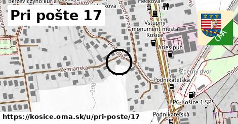 Pri pošte 17, Košice