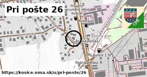 Pri pošte 26, Košice