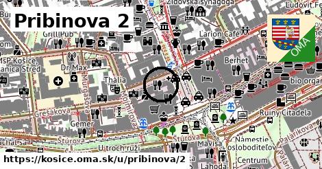 Pribinova 2, Košice