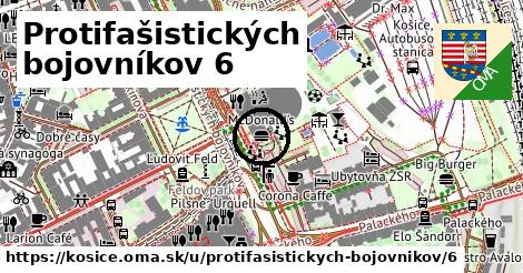 Protifašistických bojovníkov 6, Košice