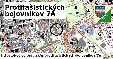 Protifašistických bojovníkov 7A, Košice