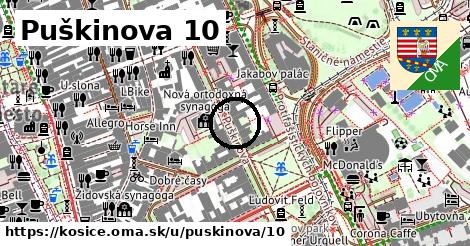 Puškinova 10, Košice