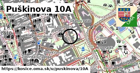 Puškinova 10A, Košice