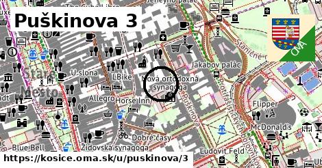 Puškinova 3, Košice