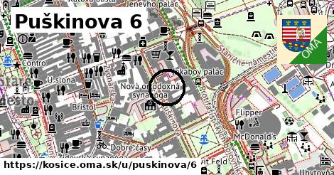 Puškinova 6, Košice