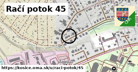 Račí potok 45, Košice