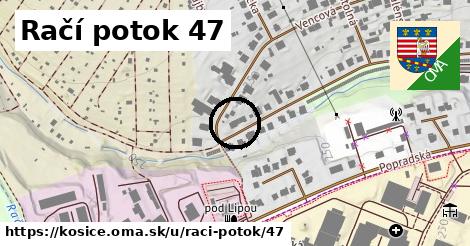 Račí potok 47, Košice