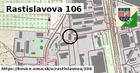 Rastislavova 106, Košice