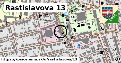 Rastislavova 13, Košice