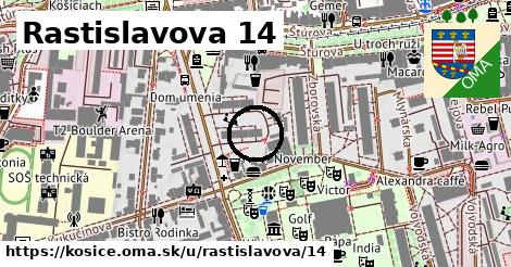 Rastislavova 14, Košice