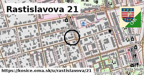 Rastislavova 21, Košice