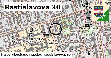 Rastislavova 30, Košice