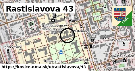 Rastislavova 43, Košice
