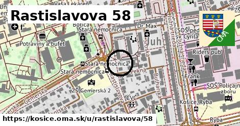 Rastislavova 58, Košice