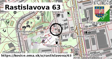 Rastislavova 63, Košice