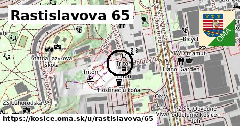 Rastislavova 65, Košice
