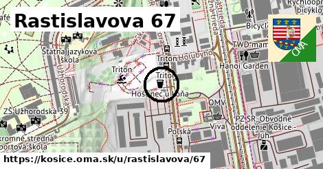 Rastislavova 67, Košice