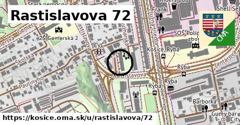 Rastislavova 72, Košice