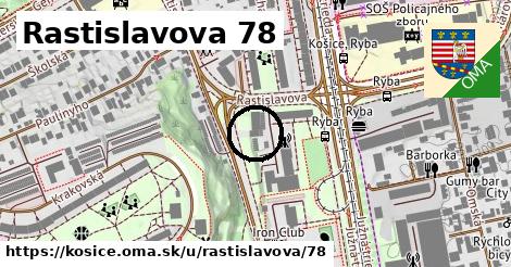 Rastislavova 78, Košice
